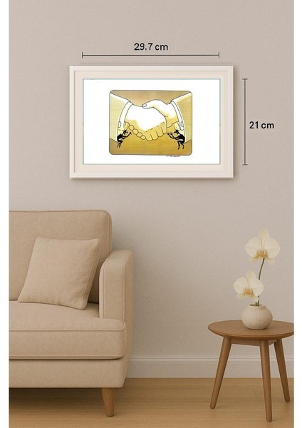 Gennady Chegodayev 29X21CM Orijinal Karikatür Tablo indirimleri