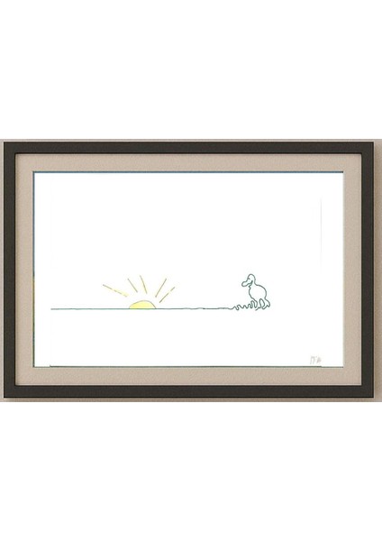 Fedor Kritovak 29X21CM Orijinal Karikatür Tablo