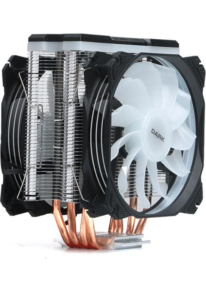 Dark Freezer X129 DKCCX129 2xaddresseble Rgb LED Fanlı Kule Tipi Soğutucu