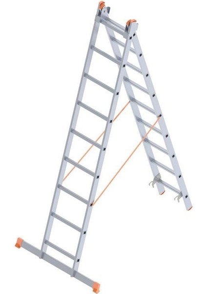 Saraylı 2x9 A Tipi Sürgülü Merdiven 4,94 Metre