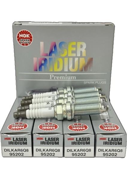 95202 Platinum Buji Takımı DILKAR6Q8 (4 Adet)