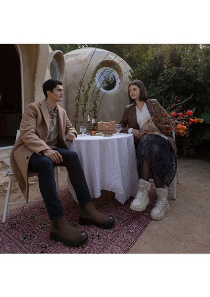 Erkek Duman Hakiki Deri Chelsea Bot 3K1TB75150