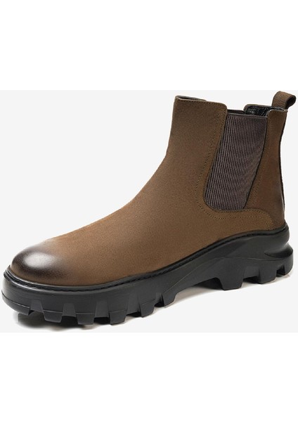 Erkek Duman Hakiki Deri Chelsea Bot 3K1TB75150