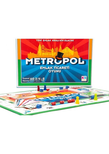 Ks Games Metropol Emlak Ticaret Oyunu fiyatları