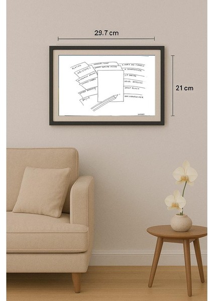 Stanko Zmazek 29X21CM Orijinal Karikatür Tablo fiyatları