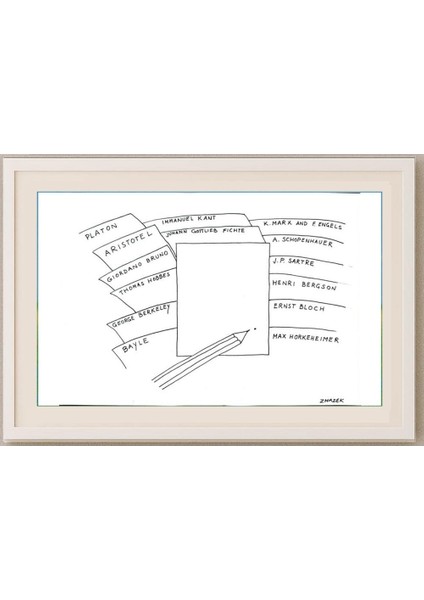 Stanko Zmazek 29X21CM Orijinal Karikatür Tablo fırsatları