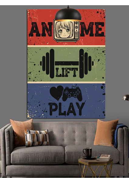 Spor Motivasyonel Poster Metin Dekoratif Kanvas - Mdf Ahşap Tablo fiyatları