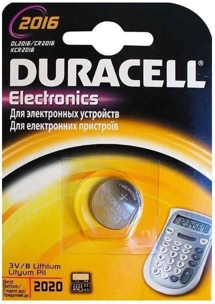 Duracell Cr 2016 Lityum Pil 3 Volt