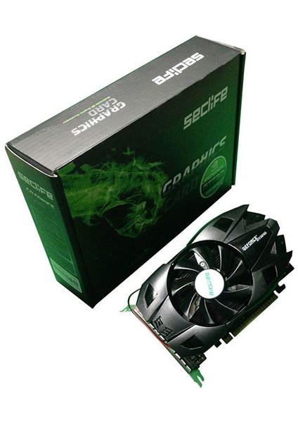Seclife Nvidia 4gb Geforce GT730 Ddr3 128 Bit HDMI DVI VGA Lp Single Fan