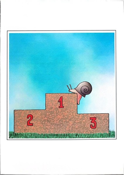 Nikolae Ionita 29X21CM Orijinal Karikatür Tablo modelleri