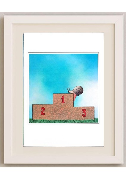 Nikolae Ionita 29X21CM Orijinal Karikatür Tablo fırsatları