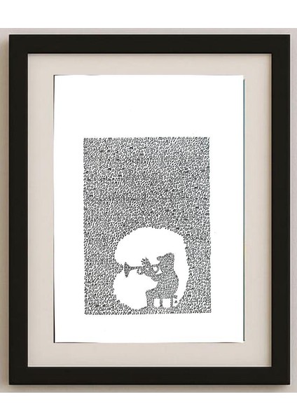 Cor Den Dulk 29X21CM Orijinal Karikatür Tablo