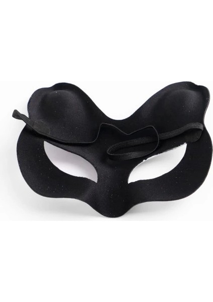 Süet Pembe Sarı Kedi Maskesi modelleri