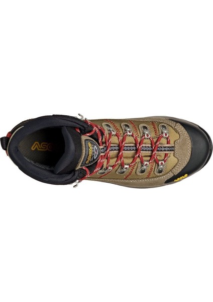 Fugitive Wide(Geniş Kalıp) Gore Tex Erkek Trekking Botu Bej-Kırmızı - 41 1/3