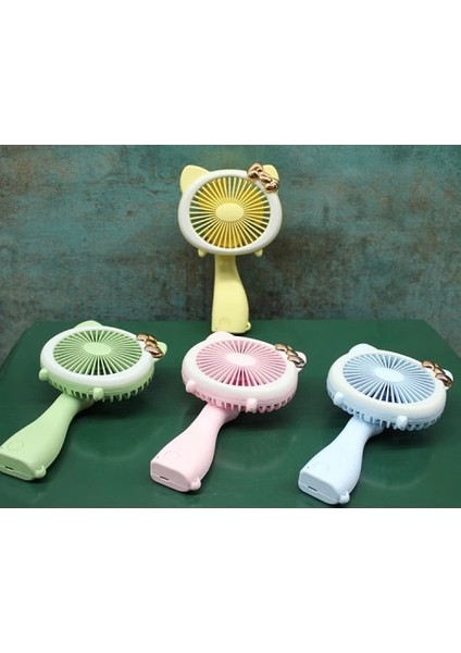 Şarjlı El Fanı Vantilatör 3 Kademeli