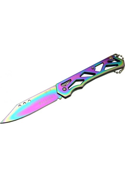 Eco Lounge Alaska SDR-13X Gökkuşağı Çakı 17 cm Manuel, Kemerlikli