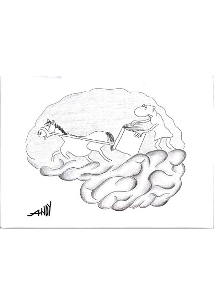 Andy Chaushu 29X21CM Orijinal Karikatür Tablo modelleri