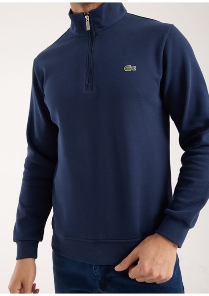 oste Fermuar Yaka Indigo Regular Fit fırsatları