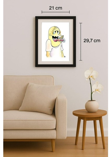 Tomislav Dusanic 29X21CM Orijinal Karikatür Tablo fiyatları