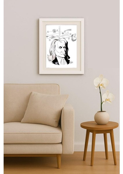 Bozidar Vucelic 27X18CM Orijinal Karikatür Tablo indirimleri