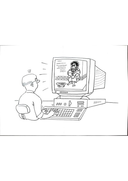 Feng Hui Cang 25X18CM Orijinal Karikatür Tablo modelleri