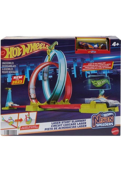 HPC05 Hot Wheels Neon Yarışlar Çifte Çemberde Yarış Seti indirimleri