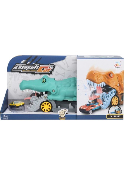 Catapult Araba Fırlatıcı Sesli Timsah fırsatları