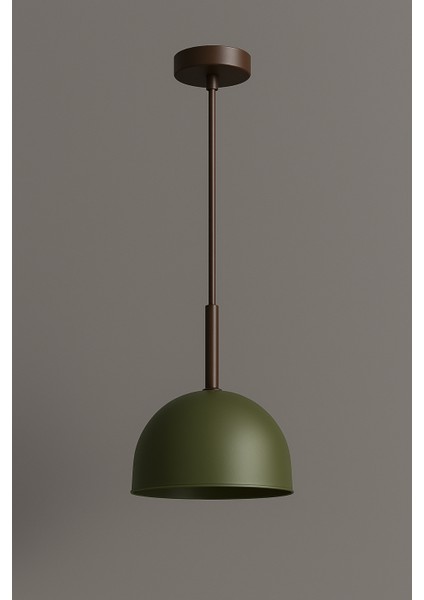 🌿 Nuda Light Verde Dome Sarkıt Lamba