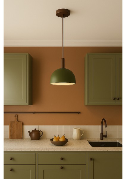 🌿 Nuda Light Verde Dome Sarkıt Lamba fiyatları