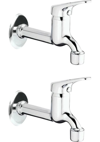 2li Aç Kapa Mix Lavabo Musluk Wc Lavabo Uzun Musluk Perlatörlü