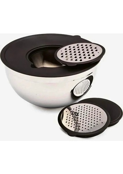 5parça Rendeli Karıştırma ve Saklama Kabı