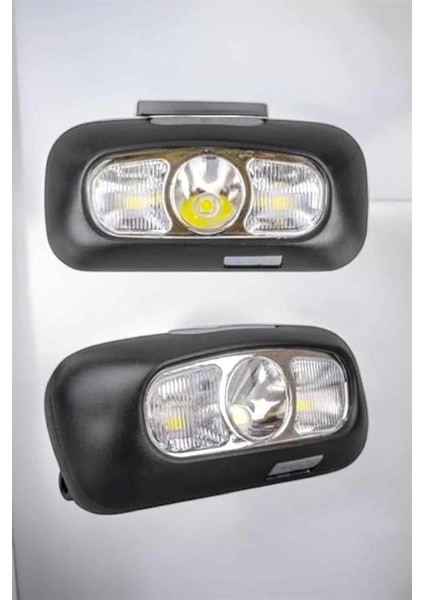 Kafa Lambası Kamp Lambası LED Işık Şarjlı Ayarlanabilir fırsatları