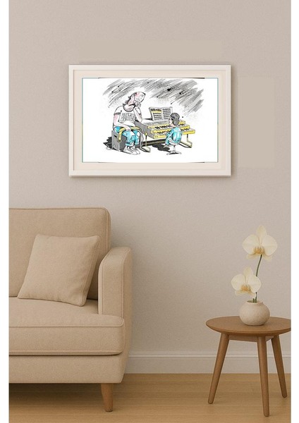 Vborevich Borovski Vladimir 29X21CM Orijinal Karikatür Tablo indirimleri