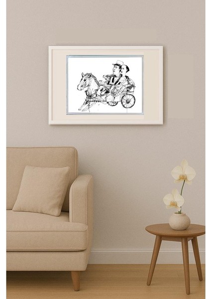 Unknown 20X15CM Orijinal Karikatür Tablo indirimleri