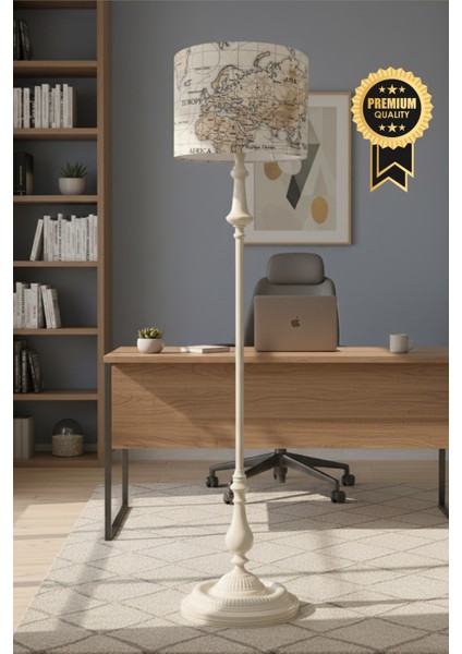 Dünya Desen Bej Metal Lambader indirimleri