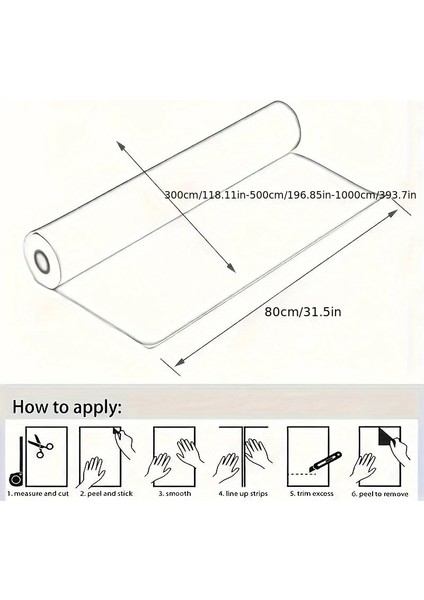 Mermer Desenli Mutfak Duvar Kağıdı Sticker - 5MX60CM Su Geçirmez, Yağa Dayanıklı, Yüksek Sıcaklığa Dayanıklı Tezgah, Dolap, Ocak Yenileme Folyosu T04
