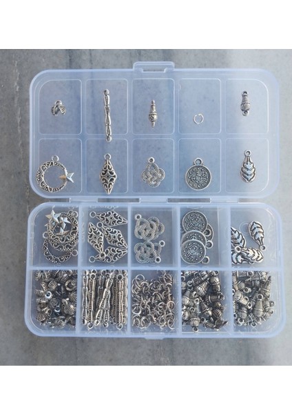 Tesbih Püskülü Yapımı Için Metal Malzeme Seti 25 Adet Püskül Yapabilirsiniz