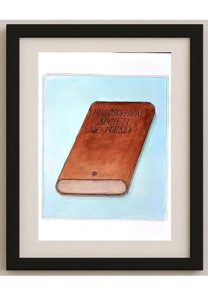 Ivan Kovacik 29X21CM Orijinal Karikatür Tablo