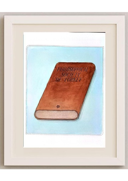 Ivan Kovacik 29X21CM Orijinal Karikatür Tablo fırsatları