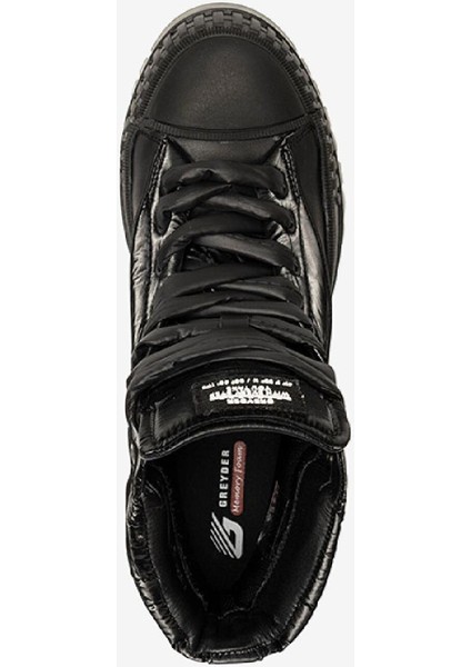 Kadın Siyah Hakiki Deri Sneaker Bot 3K2SB33010