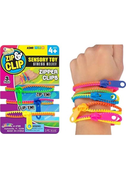 S01004785 Jru-Zıp Zıpper Clips 3A -Sun indirimleri