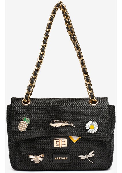 Kadın Siyah Omuz Çantası 5Y2CN69716 indirimleri