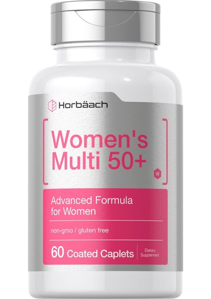 Horbäach Women's Multivitamin Advanced Vitamin Formul 50 Plus 60 Tablet - Bayanlara Özel fiyatları