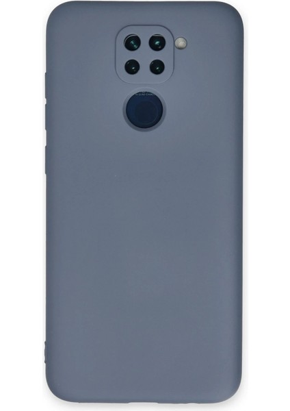 Xiaomi Redmi Note 9 Kılıf Nano Içi Kadife Silikon - GRI-(5796) - I88H69N8-9A83VS