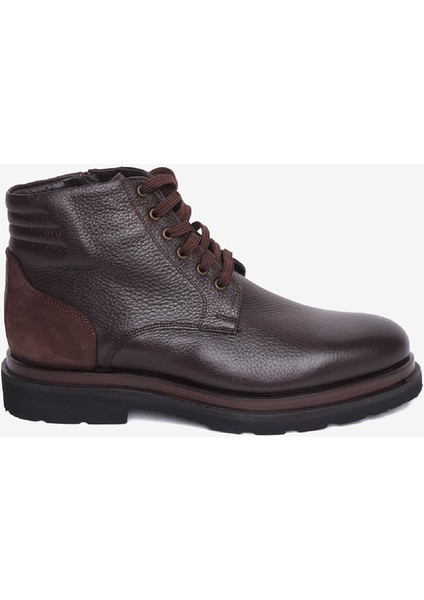 Erkek Kahverengi Hakiki Deri Günlük Bot 4K1UB75148 indirimleri