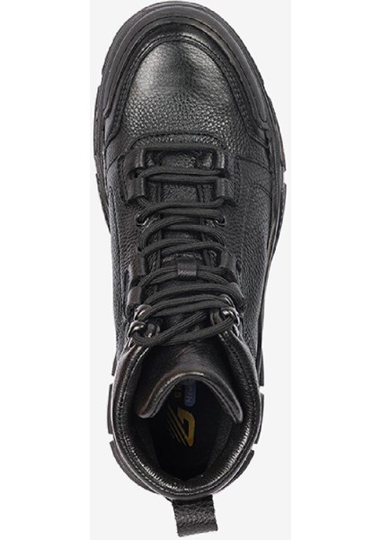 Erkek Siyah Hakiki Deri Casual Bot 4K1UB14992L