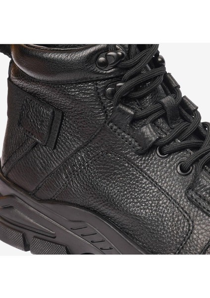 Erkek Siyah Hakiki Deri Casual Bot 4K1UB14992L