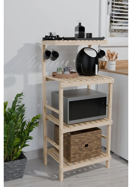 Masif Ahşap 120X60 Mutfak Bangosu Ahşap Çok Amaçlı Dolap Mutfak Banyo Dolabı