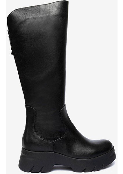 Kadın Siyah Hakiki Deri Termo Taban Çizme 3K2UC32963 indirimleri