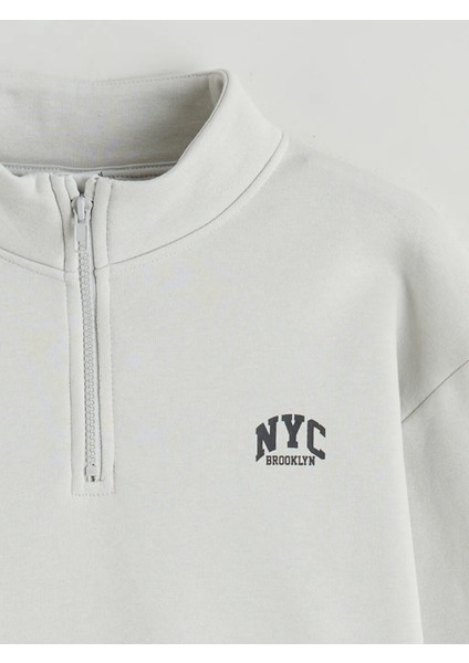 Lcw Kids Bej Baskılı Erkek Çocuk Sweatshirt ve Eşofman Altı modelleri